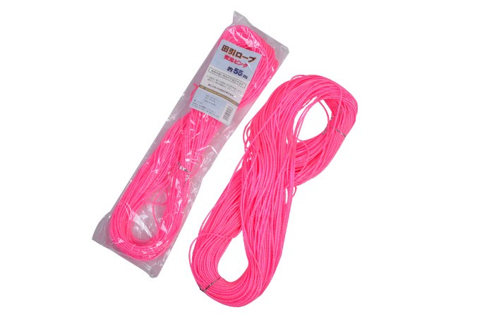 PE+PVC　蛍光ロープ